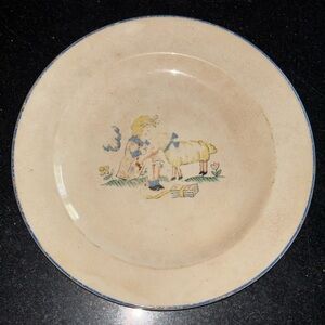 Vintage 40s Salem Bo Peep Plate
